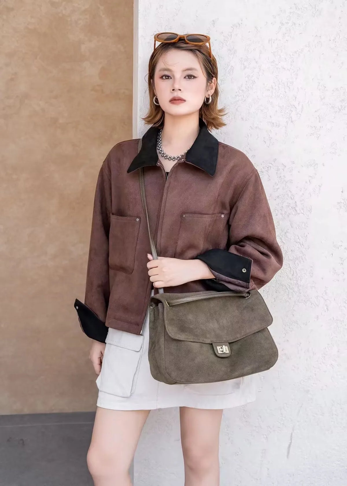 Women's Genuine Leather Large Capacity Tote Bag – Vintage Cowhide Shoulder & Crossbody
