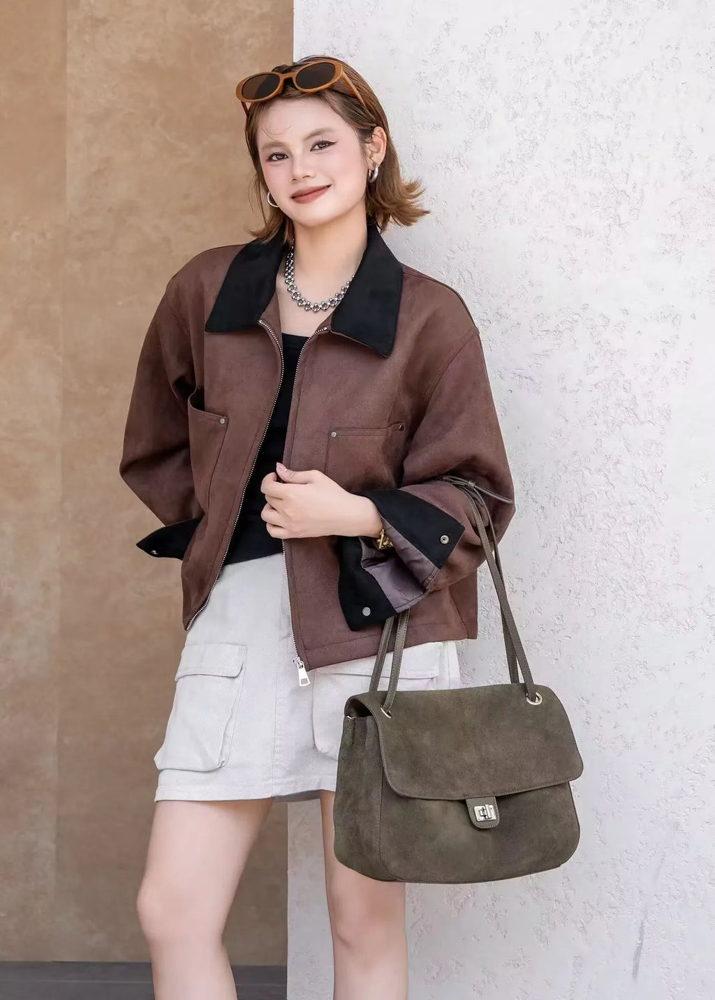 Women's Genuine Leather Large Capacity Tote Bag – Vintage Cowhide Shoulder & Crossbody