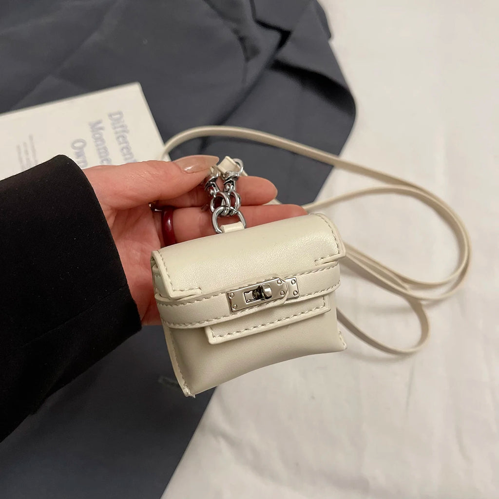 Mini PU Leather Crossbody Bag for Women - Cute Green Handbag Beige Mini(Max Length<20cm) S173d9062cc42428589d8e65d766dde2fg STYLEINGER