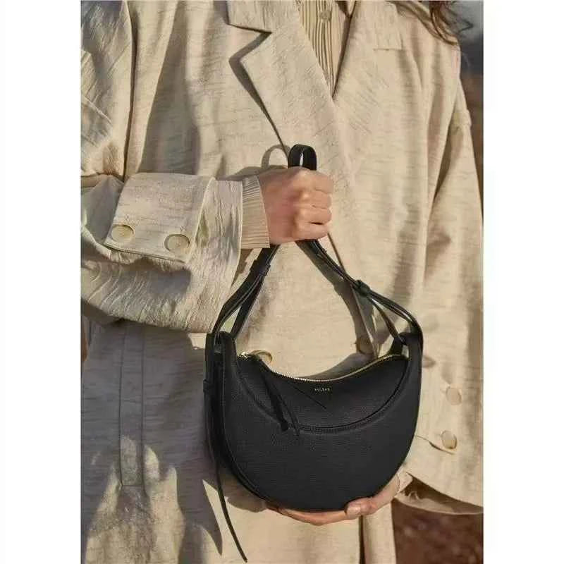 Textured Crescent Women Bag, Underarm Handbag, Single Shoulder Crossbody Bag S17d5a92ebac245d9a901c6907c5d5889N STYLEINGER