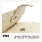 Women's Vintage Genuine Leather Crossbody Bag – Soft Cowhide Bowling Shoulder Bag