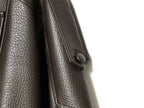 Women's Jacket Pebble Faux Leather Full-Sleeve Moto-Style Zipper Casual Coat