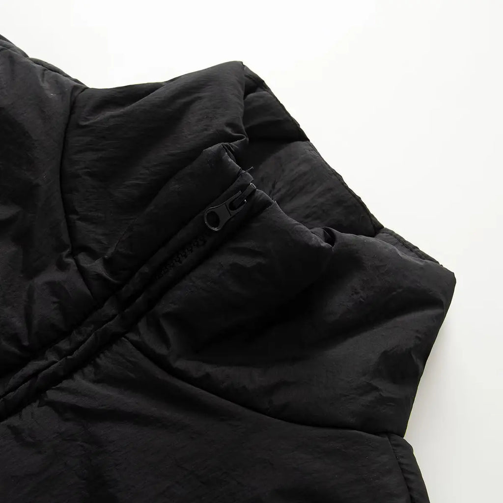 Women's Fashion Jackets Coats Front Zipper With Pockets Solid High Neck Long Sleeves Chic Lady Outfits