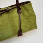 Women's Retro PU Leather Underarm Tote Bag – Casual Shoulder Handbag