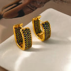 Women's Gold-Tone Cubic Zirconia Drop Earrings