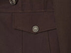 Casaco Feminino Estilo Militar com Fecho e Detalhes de Botões
