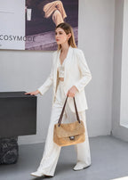 Women's Genuine Leather Large Capacity Tote Bag – Vintage Cowhide Shoulder & Crossbody