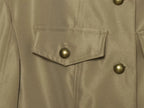 Women's High Street Casual Chic Shorts Suit Single Breasted Jacket Outfit Set