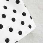 Women’s Polka Dot Double-Breasted Trench Coat