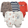 Long Sleeve Baby Bodysuits 100% Cotton Unisex Infant Jumpsuit