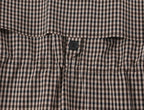 Women's Plaid Trench Coat Single-Button Casual Fashion Autumn Outwear
