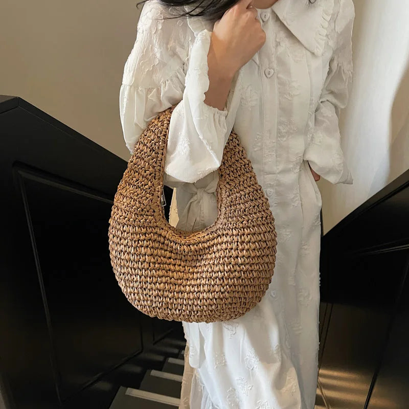 Summer Straw Shoulder Bag for Women S3dc90b8974b0447ba7aafb2dbf2426b6N STYLEINGER