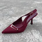 Casual Women's Sandals Brand Buckle Designer 2026 Everyday Comfortable Office Women's High Heels