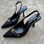 Casual Women's Sandals Brand Buckle Designer 2026 Everyday Comfortable Office Women's High Heels