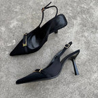 Casual Women's Sandals Brand Buckle Designer 2026 Everyday Comfortable Office Women's High Heels