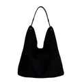 Women's Hobo Bag Vintage Large-Capacity Soft Faux-Suede Hasp Shoulder Bag with Phone Pocket