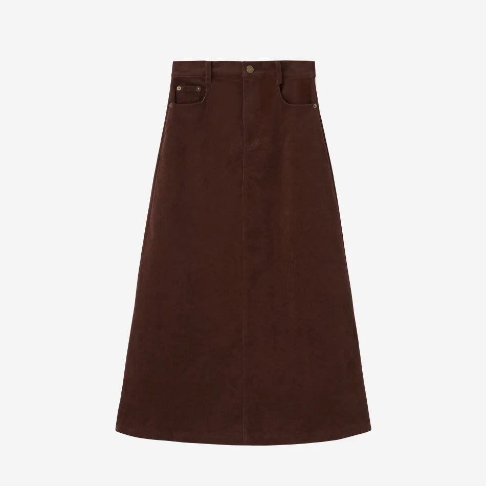 Corduroy Children's Outfit - Unisex Autumn Print Tops