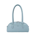 Women's PU Leather Underarm Shoulder Bag - Vintage Casual, Zipper Closure