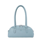 Women's PU Leather Underarm Shoulder Bag - Vintage Casual, Zipper Closure