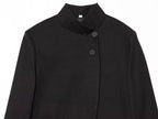 Women's Autumn Blazers Jackets 2026 High Neck Double Button Fashion Elegant Blazers