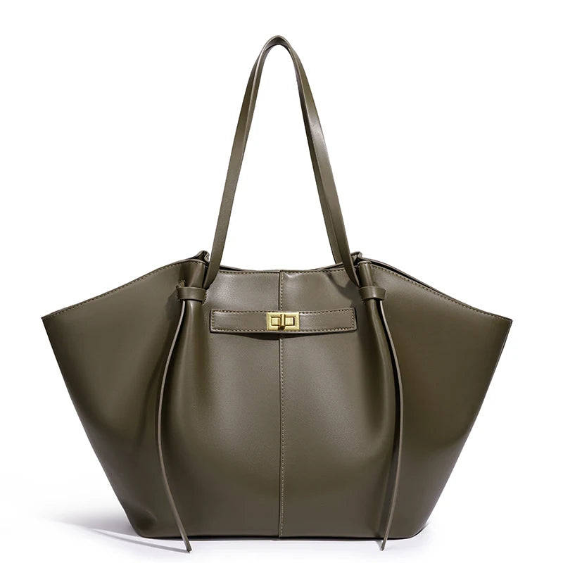 Large Women's Handbags New Bat-Shaped High Street European and American Style Trendy Shoulder Bag