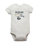 Baby Cotton Short-Sleeve Bodysuits, 5-Pack, 6–24 Months