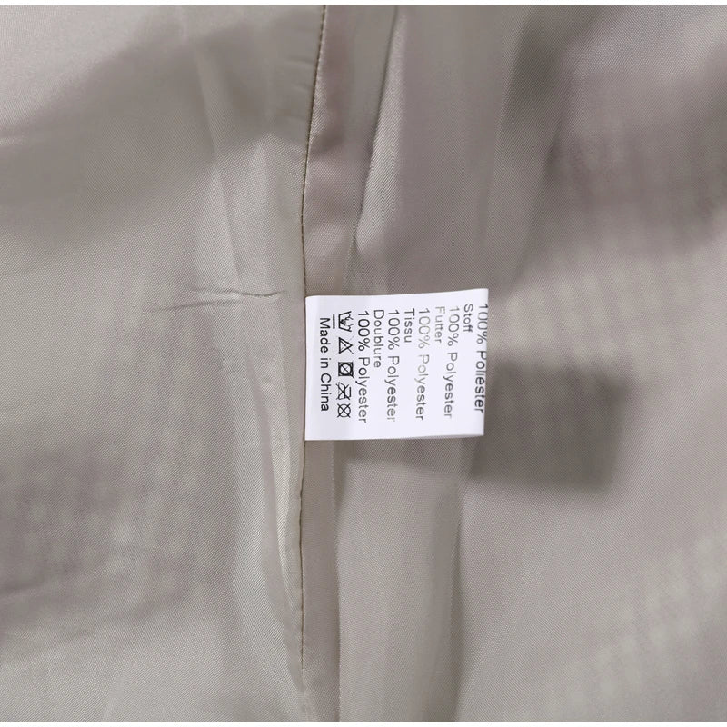 Women's Jacket Polyester Plaid Loose Stand Collar Full-Zip Full-Sleeve Casual Autumn Outerwear