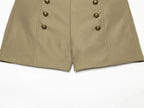 Women's High Street Casual Chic Shorts Suit Single Breasted Jacket Outfit Set