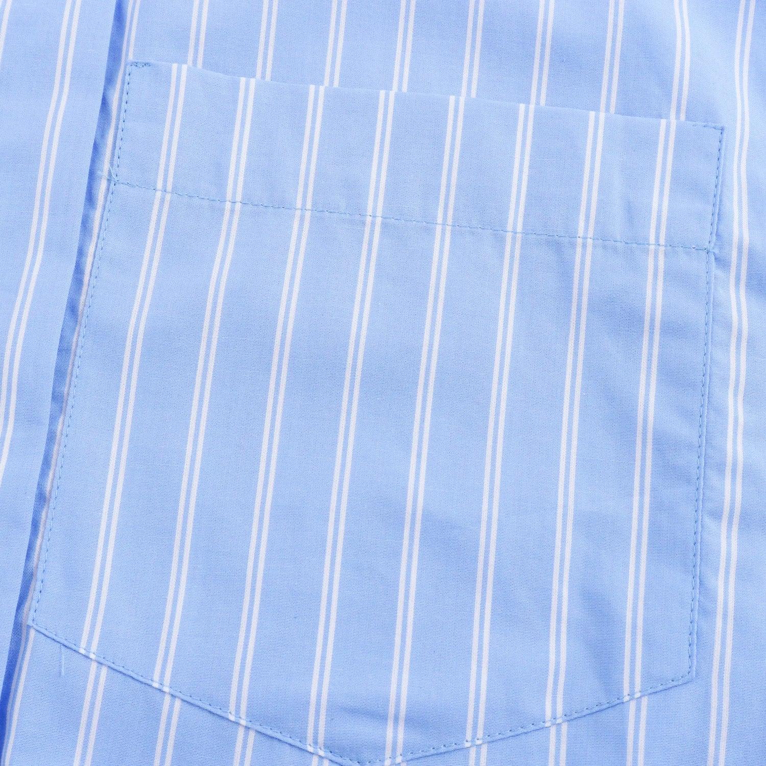 Pocket Poplin Shirt Collared Short Sleeve Front Button Tops S4cf8b53a6d9c4640a9d2b3219d2b4ffd2 STYLEINGER