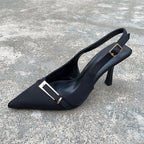 Casual Women's Sandals Brand Buckle Designer 2026 Everyday Comfortable Office Women's High Heels