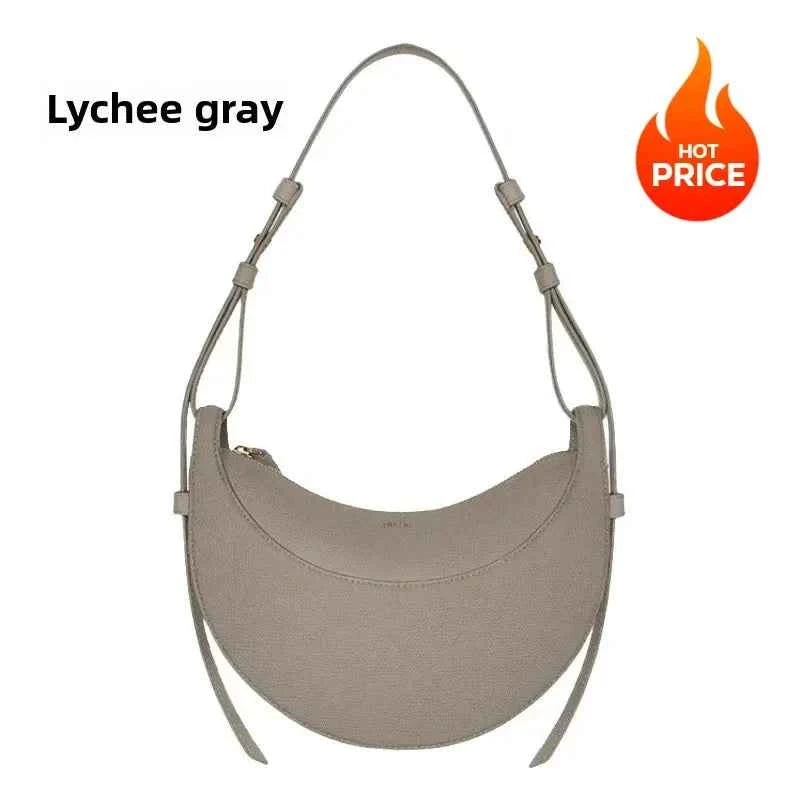 Textured Crescent Women Bag, Underarm Handbag, Single Shoulder Crossbody Bag LEM3 24X7X20 S53ea2e608b794a32b69b07be139a6bc5b STYLEINGER
