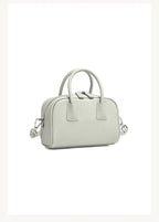 Women's Genuine Cowhide Leather Satchel – Pillow Crossbody Shoulder Bag