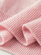 Women's Sweater 100% Wool Crew-Neck Pullover Regular Fit Full-Sleeve Soft Warm Knit Casual Office Winter