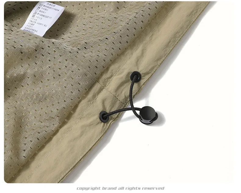 Men's Slim-Fit Zip-Up Baseball Collar Jacket