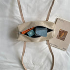 Women's Shoulder Bag Vintage Small PU Leather Zipper Underarm Tote Bag with Phone Pocket