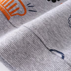 Boys' Sweatshirt Cotton Cartoon Vehicle Print Pullover Full-Sleeve Autumn Kids Top
