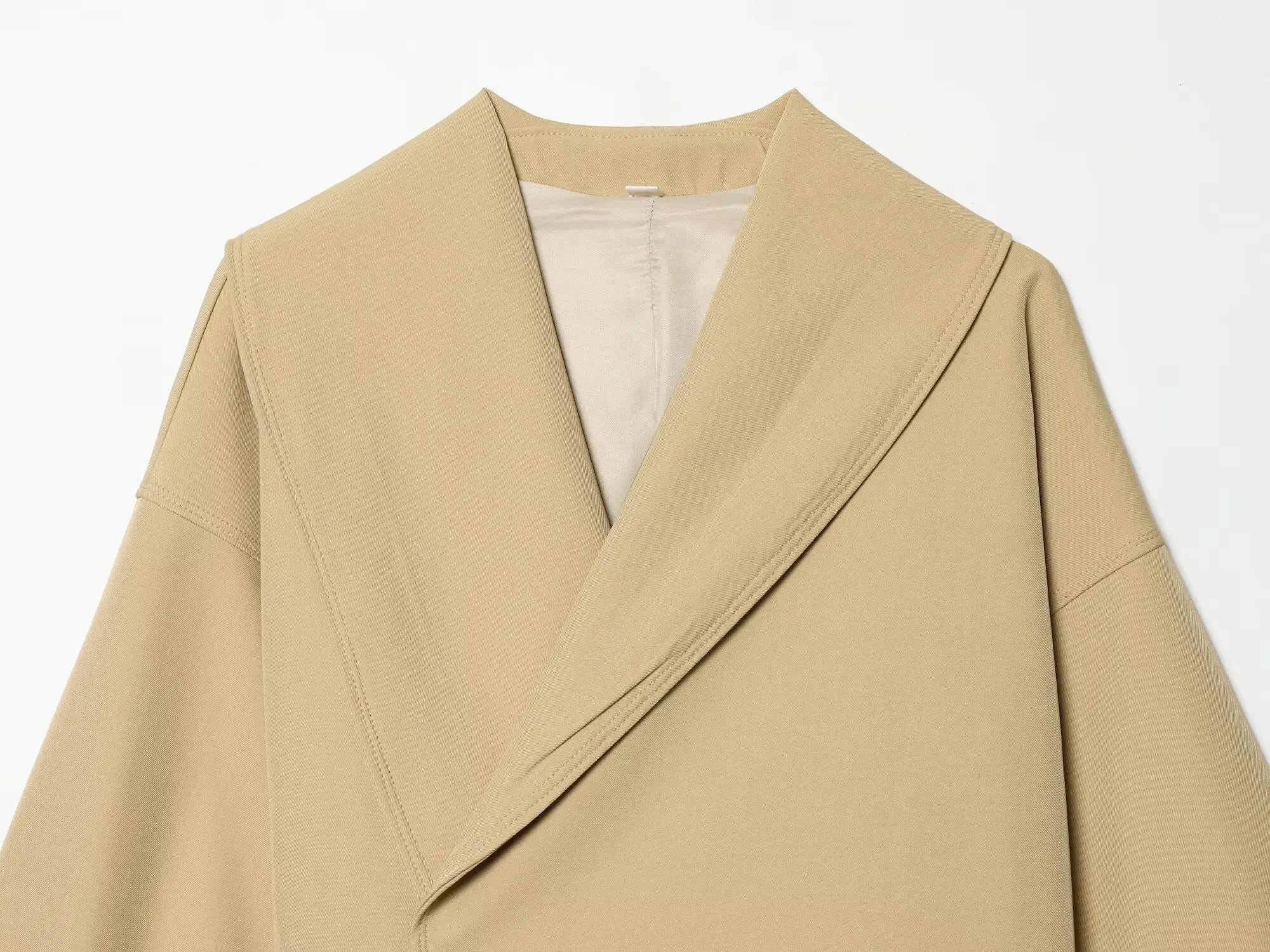 Women's Fashion Cropped Jackets V-Neck Long Sleeves With Bow Solid Pullover Chic Lady Outfits