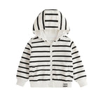Boy's Jacket Cotton Cartoon Print Full-Zip Heavyweight Sporty Autumn Outerwear