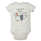 Baby Cotton Short-Sleeve Bodysuits, 5-Pack, 6–24 Months