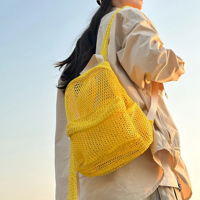 Small Mesh Backpack for Women - 2025 Travel Backpacks S7a8e4e7426554aaf8e3d9b621b3eea91H STYLEINGER