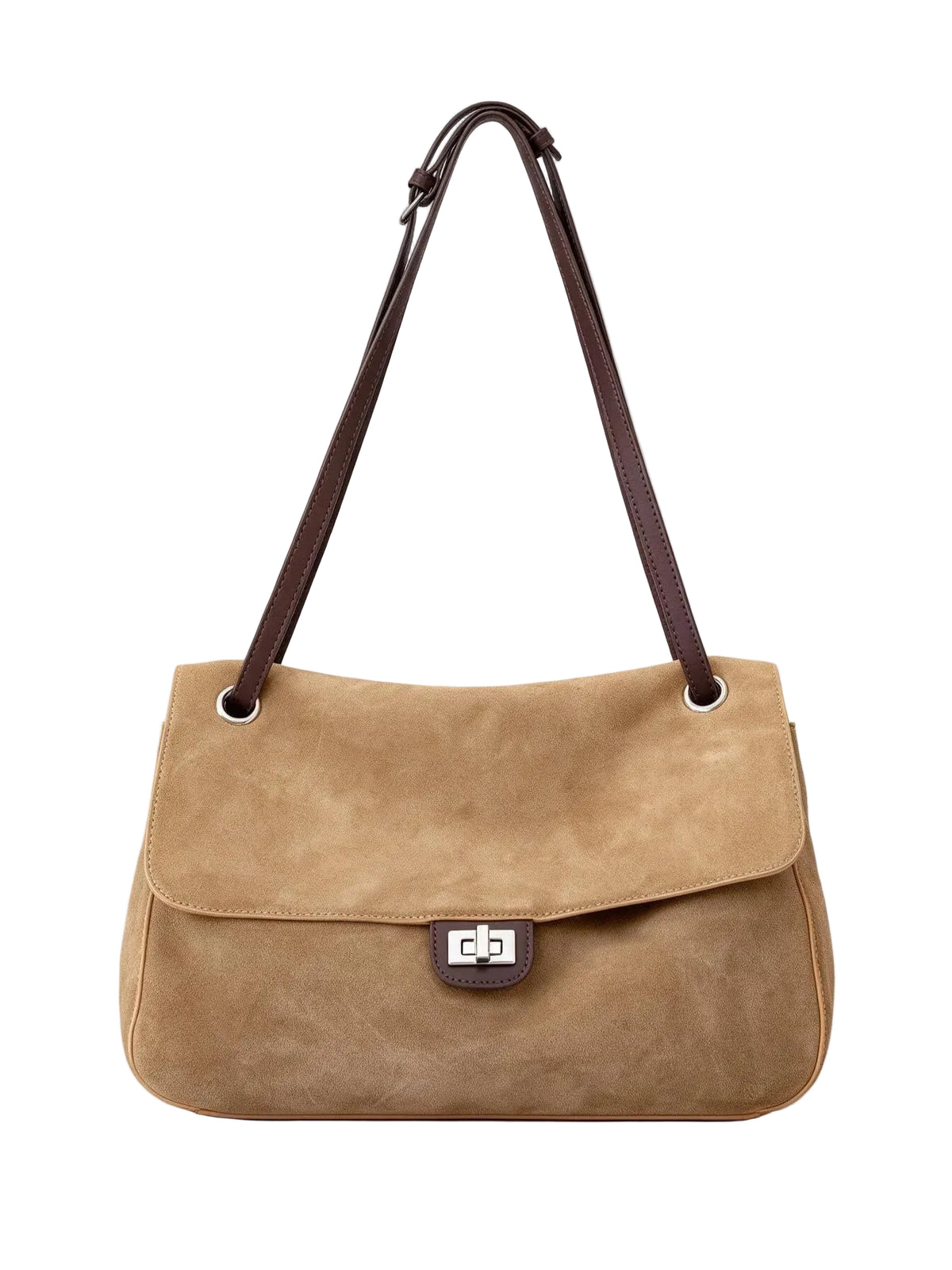 Women's Genuine Leather Large Capacity Tote Bag – Vintage Cowhide Shoulder & Crossbody