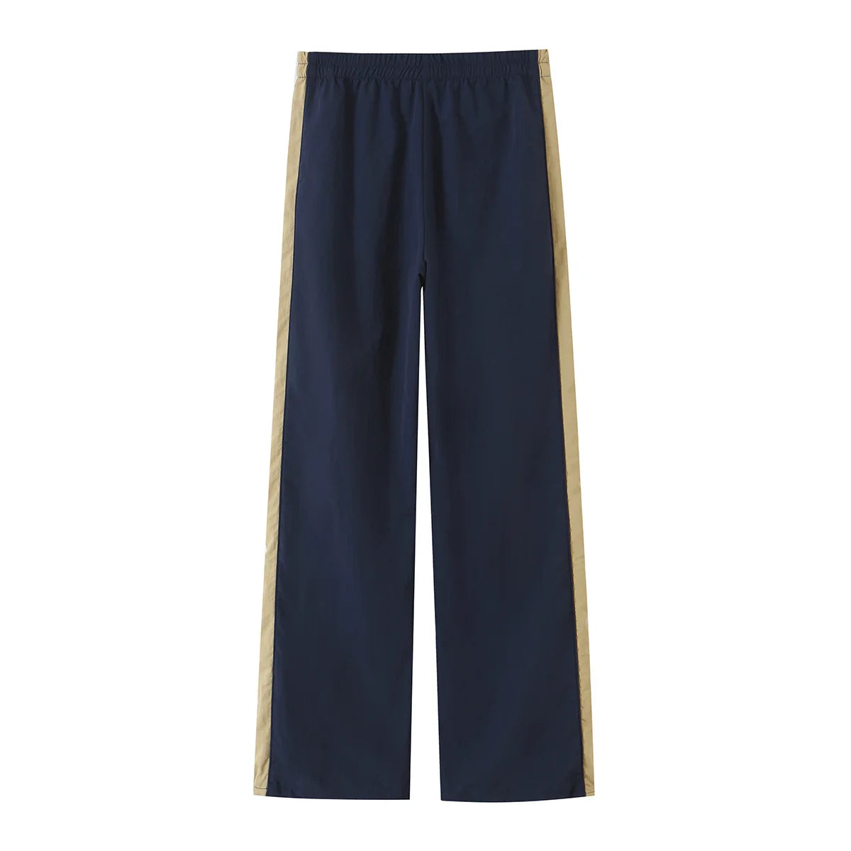 Women's Patchwork Zipper Jacket & High-Waisted Pants Set