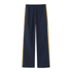 Women's Patchwork Zipper Jacket & High-Waisted Pants Set