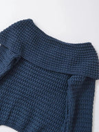 Knit Cardigan Lapel Neck Crossover Button Long Sleeve Sweater S858271015fbc4619b7e441129aa786ebE STYLEINGER