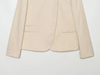 Women's Autumn Blazers Jackets 2026 High Neck Double Button Fashion Elegant Blazers