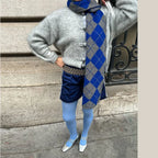 Women's Cardigan Knit Open-Stitch Button O-Neck Loose Full-Sleeve Casual Autumn Winter Sweater