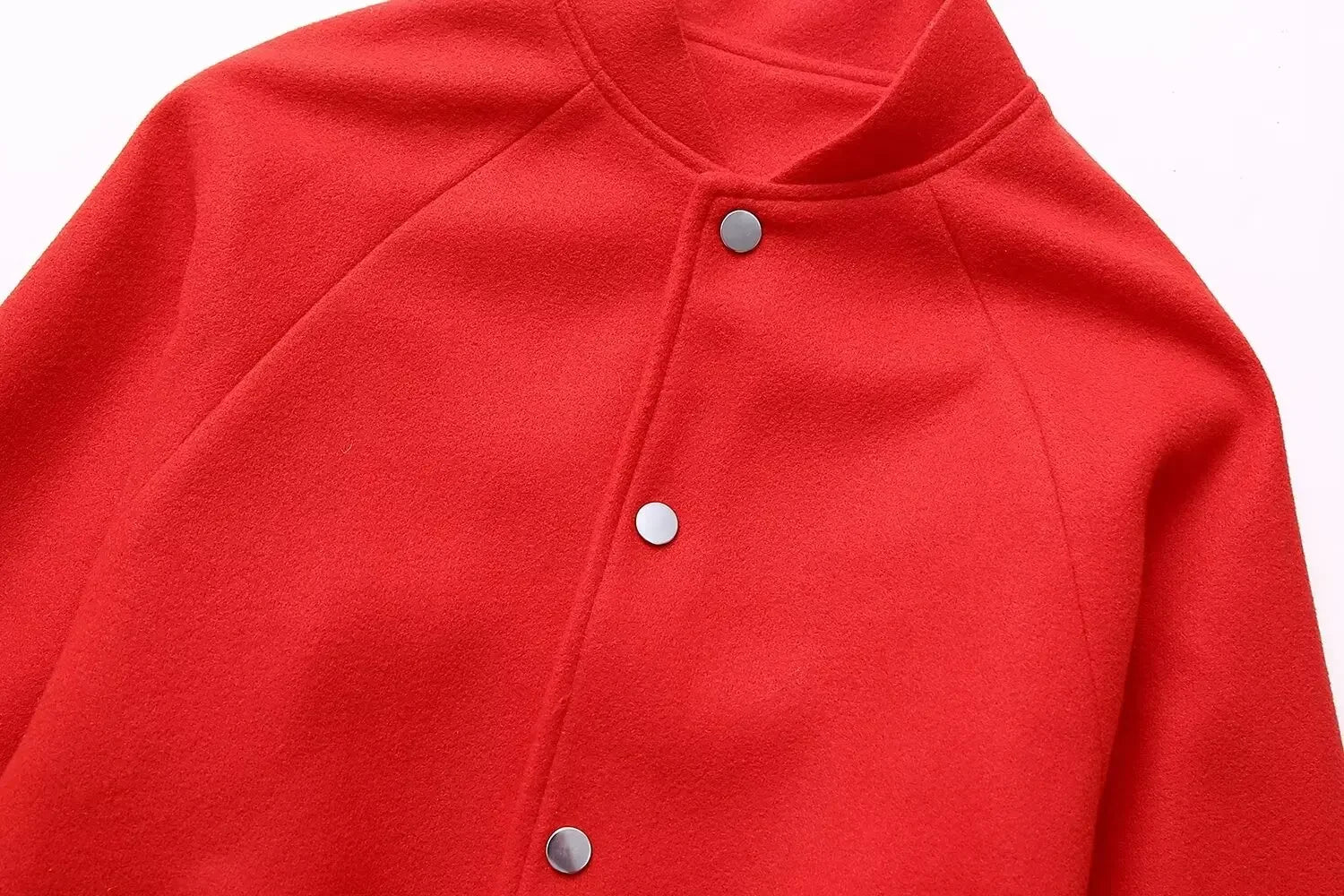 Womens Coat Vintage Solid Stand Collar Office Outwear Casual Trendy Long Sleeve Single Breasted Jacket