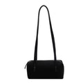 Women's Shoulder Bag Vintage Small PU Leather Zipper Underarm Tote Bag with Phone Pocket