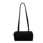 Women's Shoulder Bag Vintage Small PU Leather Zipper Underarm Tote Bag with Phone Pocket