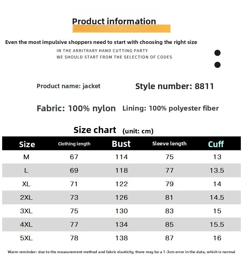 Men's Slim-Fit Zip-Up Baseball Collar Jacket